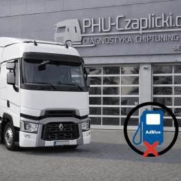 Wyłączenie AdBlue SCR Renault DXi - Premium, Gama T EURO 5, EURO 6