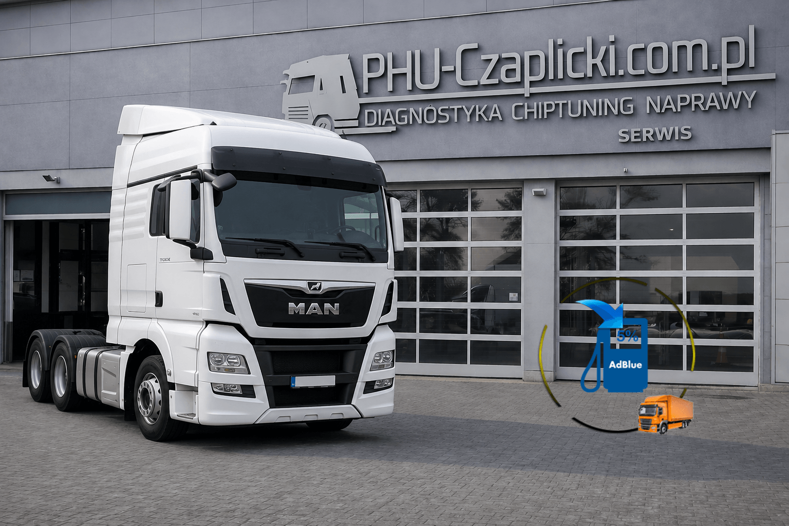 man tgx zmniejszenie dozowania